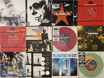 Lot 107 - PAUL WELLER - 7" COLLECTION