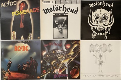 Lot 158 - 70'S - 80'S MOTORHEAD & AC/DC LP PACK - ORIGINALS / COLOURED VINYL AND MORE