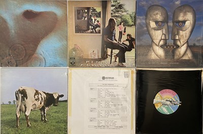 Lot 161 - PINK FLOYD & LED ZEPPELIN - ORIGINAL/RARE LP PACK WITH RELATED RELEASES