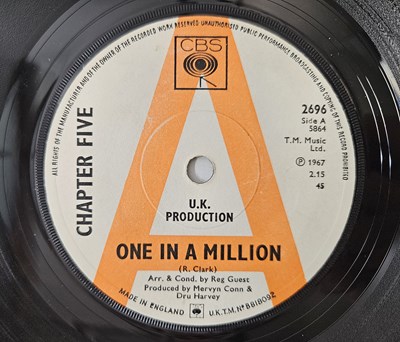 Lot 10 - CHAPTER FIVE - 'ONE IN A MILLION' 7" UK CBS PROMO - BRITISH SOUL MOD DANCER