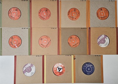 Lot 24 - RARE 60'S MOD PSYCH BEAT 7" SINGLES PACK - CBS / PAGE ONE / PHILIPS