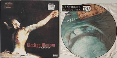 Lot 180 - MARILYN MANSON & DISTURBED RARITIES - ORIGINAL LPS RELEASED 2000