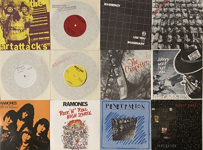 Lot 119 - PUNK / WAVE (INC RARITIES) - 7" COLLECTION