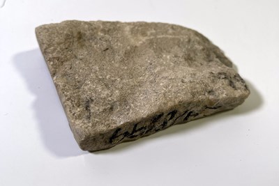 Lot 67 - THE DOORS - PIECE OF MARBLE FROM JIM MORRISON'S GRAVE SITE.