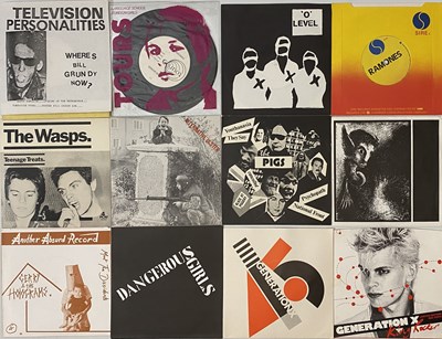 Lot 120 - PUNK / WAVE - 7" COLLECTION (INC RARITIES)