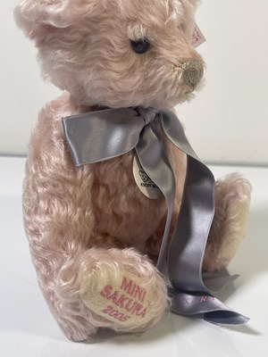 Lot 46 - MINI SAKURA TEDDY BEAR WITH CERAMIC BEAR - 676550