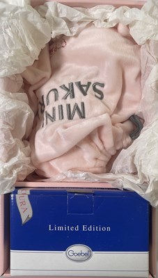Lot 46 - MINI SAKURA TEDDY BEAR WITH CERAMIC BEAR - 676550