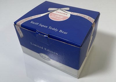 Lot 46 - MINI SAKURA TEDDY BEAR WITH CERAMIC BEAR - 676550