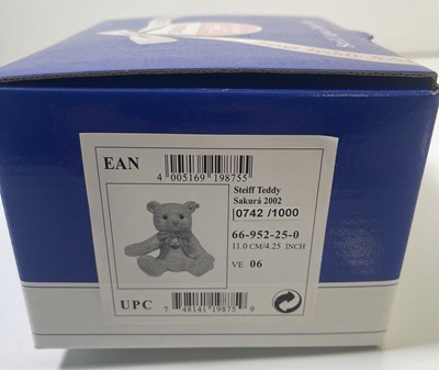 Lot 46 - MINI SAKURA TEDDY BEAR WITH CERAMIC BEAR - 676550