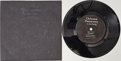 Lot 164 - ORCHESTRAL MANOEUVRES IN THE DARK - ELECTRICITY 7" (ORIGINAL UK 'BRAILLE' SLEEVE COPY - FACTORY FAC 6)