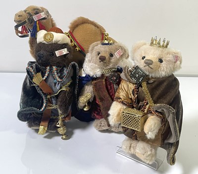 Lot 51 - NATIVITY THREE WISE MEN AND CAMEL TEDDY BEARS - 037344