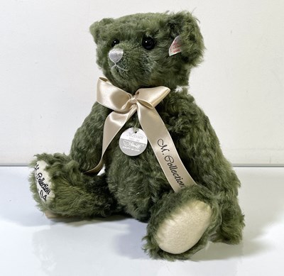 Lot 73 - MEISSEN GREEN TEDDY BEAR - 675881