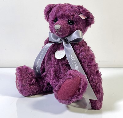 Lot 79 - LILAC MEISSEN TEDDY BEAR - 675775