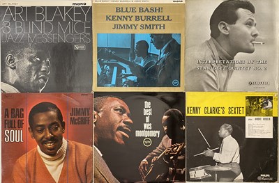 Lot 120 - LARGE COLLECTION OF 80+ ORIGINAL JAZZ LPS - ART BLAKEY / KENNY CLARKE / JIMMY MCGRIFF / KENNY BURRELL