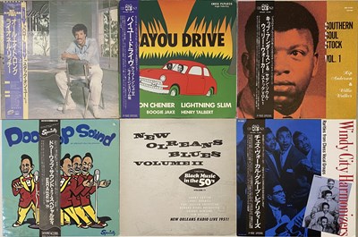 Lot 122 - 70-80'S JAPANESE PRESS SOUL & BLUES LP PACK - NEW ORLEANS / R&B / DOO-WOP / SWEET SOUL