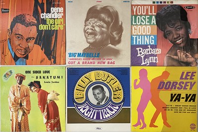 Lot 124 - 60'S - 70'S USA RARE SOUL FUNK R&B LP PACK - BARBARA LYNN / LEE DORSEY / GENE CHANDLER