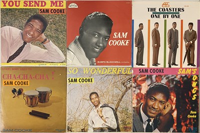Lot 127 - EARLY USA SOUL R&B DOO-WOP LP'S PACK - SAM COOKE / THE COASTERS / JACKIE WILSON