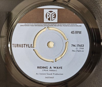 Lot 31 - TURNSTYLE - RIDING A WAVE C/W TROT 7" (ORIGINAL UK COPY - PYE 7N 17653)