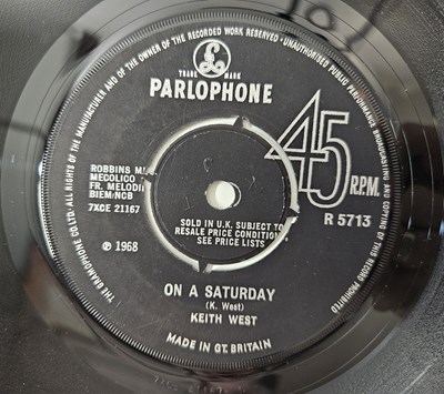 Lot 40 - KEITH WEST - ON A SATURDAY C/W THE KID WAS A KILLER 7" (ORIGINAL UK COPY - PARLOPHONE R 5713)
