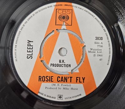 Lot 44 - THE SLEEPY - ROSIE CAN'T FLY 7" (ORIGINAL UK PROMO - CBS 3830)