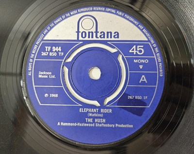 Lot 46 - THE HUSH - GREY C/W ELEPHANT RIDE 7" (ORIGINAL UK COPY - FONTANA TF 944)