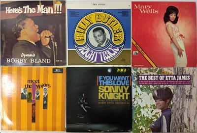 Lot 130 - 60'S - 70'S USA SOUL R&B NORTHERN LP PACK - BOBBY BLAND / MARY WELLS / JERRY BUTLER