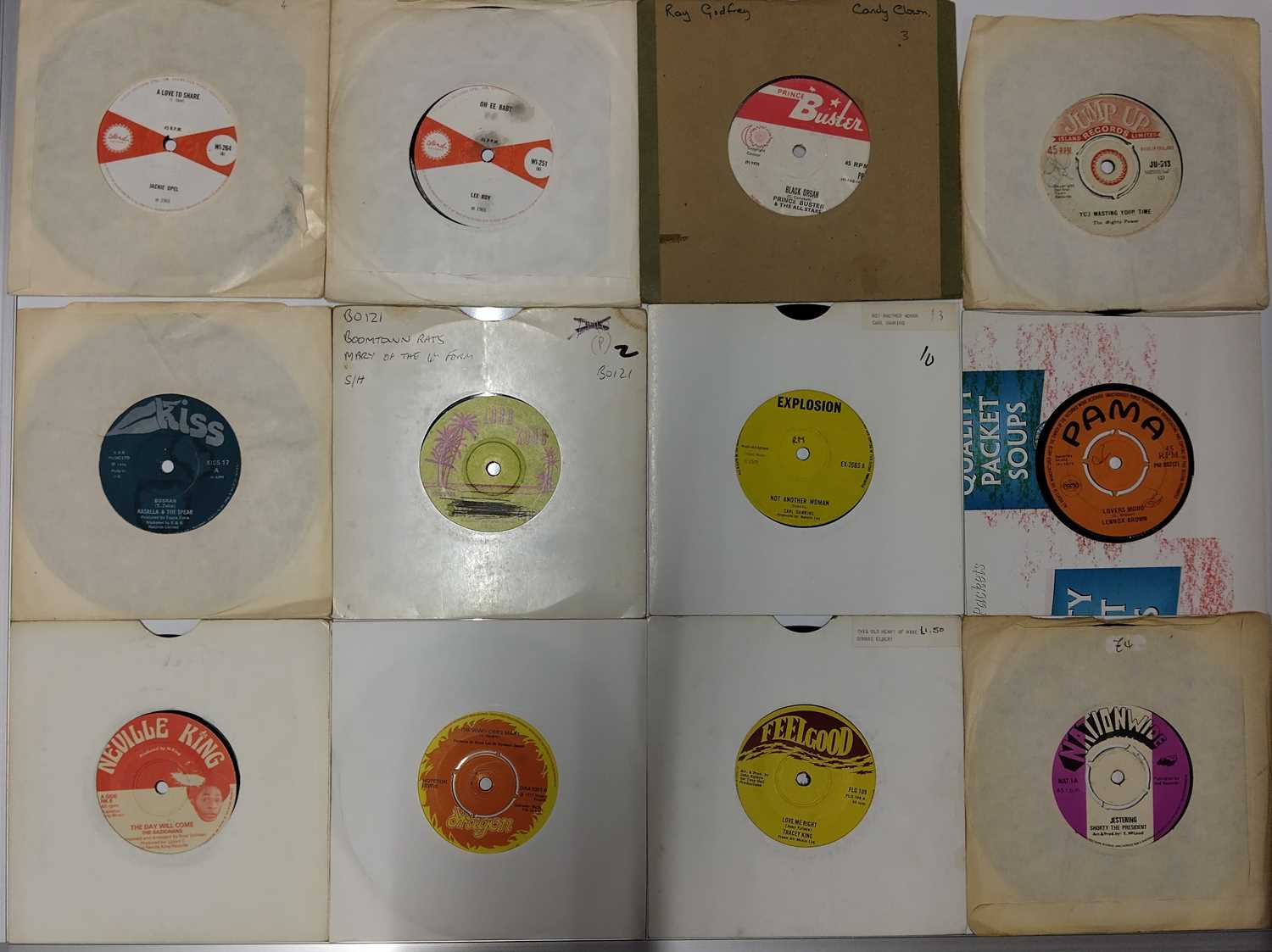 Lot 160 - 60'S - 70'S REGGAE SINGLES MIXED PACK - UK LABELS / ISLAND / PAMA / PUNCH / BLUE BEAT