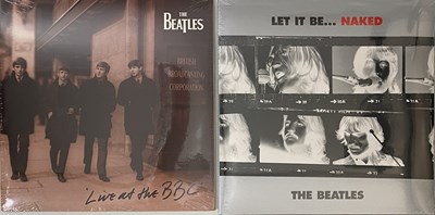 Lot 218 - THE BEATLES - LET IT BE... NAKED & LIVE AT THE BBC OG SEALED LPS