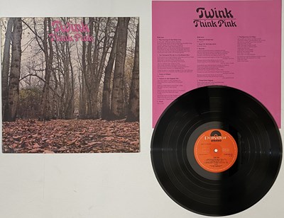 Lot 234 - TWINK - THINK PINK LP SIGNED BY TWINK (UK ORIGINAL - POLYDOR 2343032)
