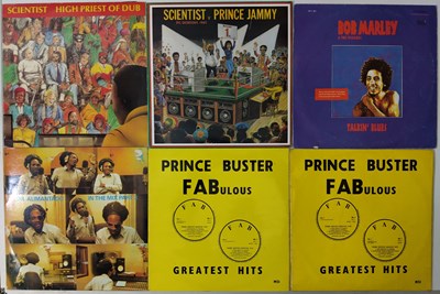 Lot 190 - 70'S-80'S MIXED REGGAE ROOTS DUB LP PACK - SCIENTIST / BOB MARLEY / PRINCE FAR I