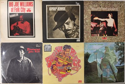 Lot 205 - UK AND USA PRESS BLUES & JAZZ LP PACK - JOHNNY JENKINS / BIG JOE WILLIAMS/ JOHN HURT