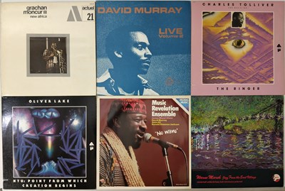 Lot 206 - FREE-JAZZ, FUSION, & BLUES LP PACK - GRACHAN MONCUR III / DAVID MURRAY WITH BOP/SWING