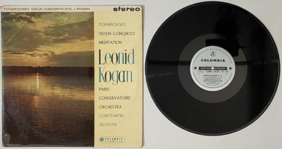 Lot 72 - LEONID KOGAN - TCHAIKOVSKY VIOLIN CONCERTO/MEDITATION LP (ORIGINAL UK STEREO RECORDING - COLUMBIA SAX 2323)
