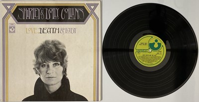 Lot 239 - SHIRLEY & DOLLY COLLINS - 'LOVE, DEATH & THE LADY' LP - UK 1970 HARVEST 1ST PRESS