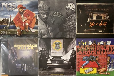 Lot 243 - 00'S REPRESS HIP-HOP - RAP - GANGSTA - BOOM BAP LP PACK - SNOOP DOGG / BIGGIE / PETE ROCK