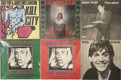 Lot 270 - IGGY POP / STOOGES - LP COLLECTION