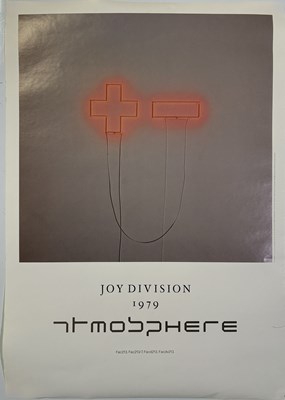 Lot 151 - JOY DIVISION - ATMOSPHERE PROMOTIONAL POSTER.