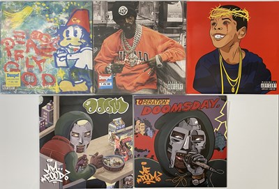 Lot 248 - WESTSIDE GUNN & MF DOOM LP PACK - RARE NYC HIP-HOP / GANGSTA RAP RARITIES