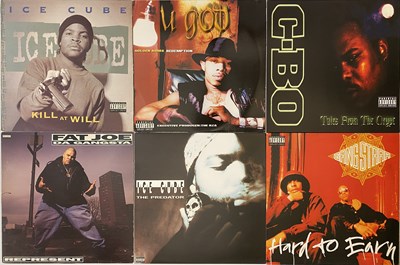 Lot 249 - 00'S PRESS & ORIGINAL HIP-HOP - RAP - GANGSTA LPS - GANG STARR, ICE CUBE