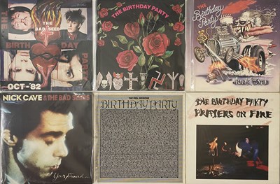 Lot 276 - NICK CAVE / BIRTHDAY PARTY / POP GROUP - LP PACK