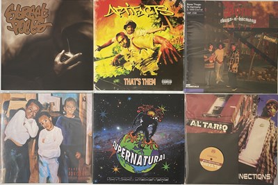 Lot 256 - CLASSIC 90'S HIP-HOP RAP - BOOM BAP REPRESS LP PACK - ARTIFACTS - STREET POETS - D.O.C.