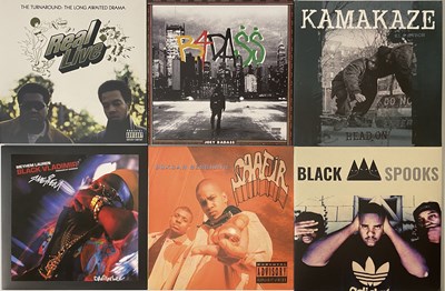 Lot 259 - LIMITED PRESS - UNDERGROUND HIP-HOP & RAP LP PACK - BIG L - BLACK SPOOKS - KAMAKAZE