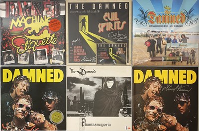 Lot 260 - THE DAMNED LP COLLECTION - ORIGINALS, LIMITED, RARITIES & SIGNED ITEMS