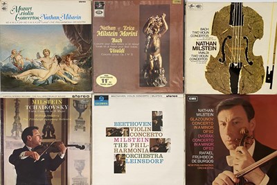 Lot 300 - 60'S MILSTEIN CLASSICAL LP RARITIES PACK - UK FRENCH LABELS - COLUMBIA - EMI - CAPITOL