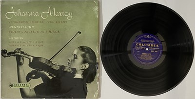 Lot 305 - JOHANNA MARTZY, MENDELSSOHN, KLETZKI - VIOLIN CONCERTO IN E MINOR - UK 1957