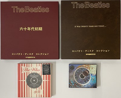 Lot 333 - THE BEATLES / PINK FLOYD / THE WHO - CD BOX SETS