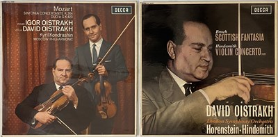 Lot 318 - IGOR OISTRAKH LP PACK - RARE CLASSICAL - UK BLACK DECCA LABELS