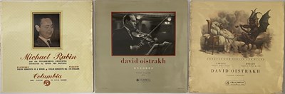 Lot 319 - DAVID OISTRAKH & MICHAEL RABIN - CLASSICAL LP RARITIES PACK - UK COLUMBIA