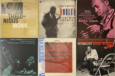 Lot 323 - 70'S - 90'S EU, USA, JAPAN PRESS BLUE NOTE CLASSICS - HANK MOBLEY, MONK, LEE MORGAN
