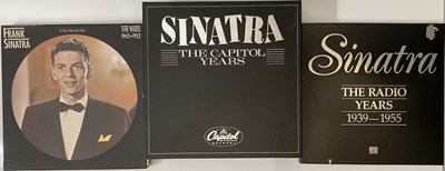 Lot 324 - RARE FRANK SINATRA BOXSETS - THE CAPITOL YEARS, THE RADIO YEARS, THE VOICE